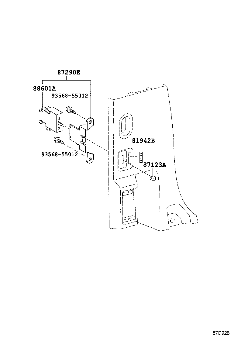 55902-26140 KNOB, HEATER CONTROL, NO.2 product image