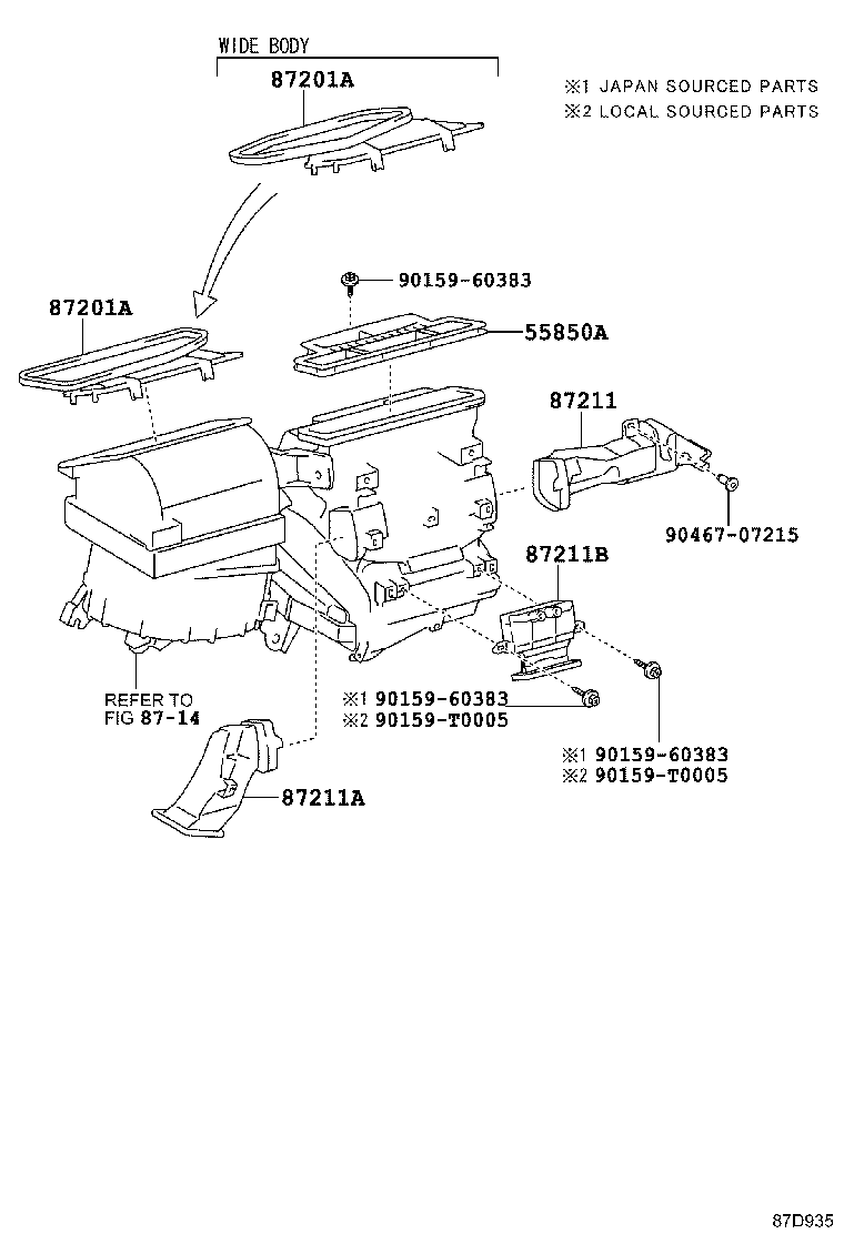 55902-26140 KNOB, HEATER CONTROL, NO.2 product image