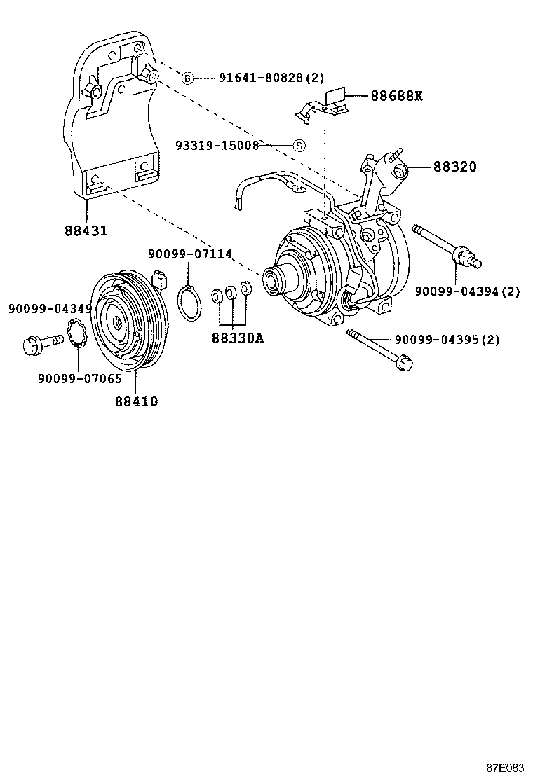 88322-48010 HEAD, CYLINDER, REAR product image