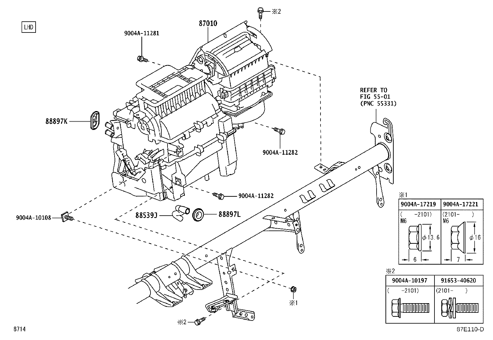 88515-BZ100 VALVE, COOLER EXPANSION product image
