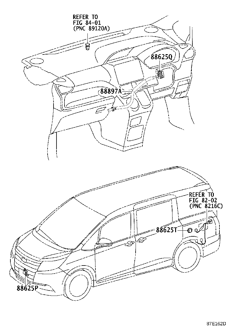 55835-28120 DUCT, HEATER TO REGISTER, CENTER product image