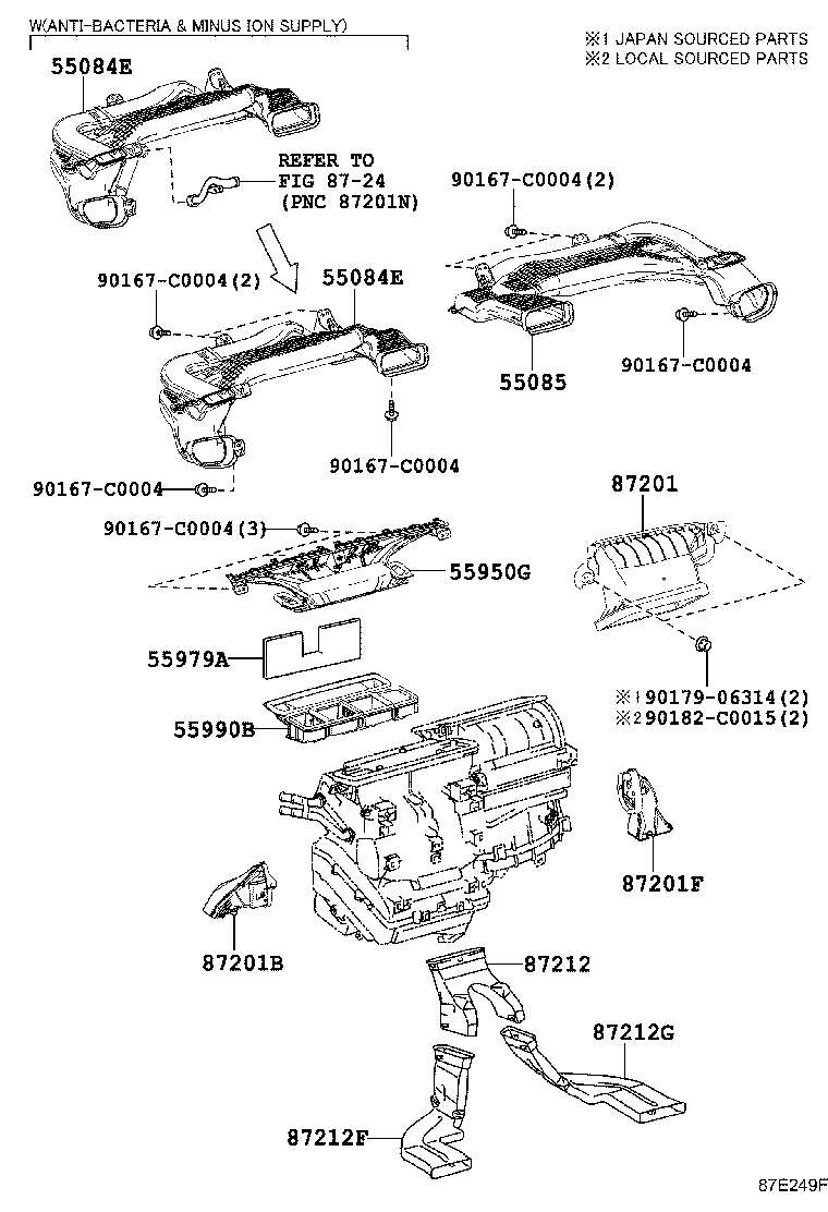 55902-02271 CONTROL SUB-ASSY, HEATER, NO.2 product image