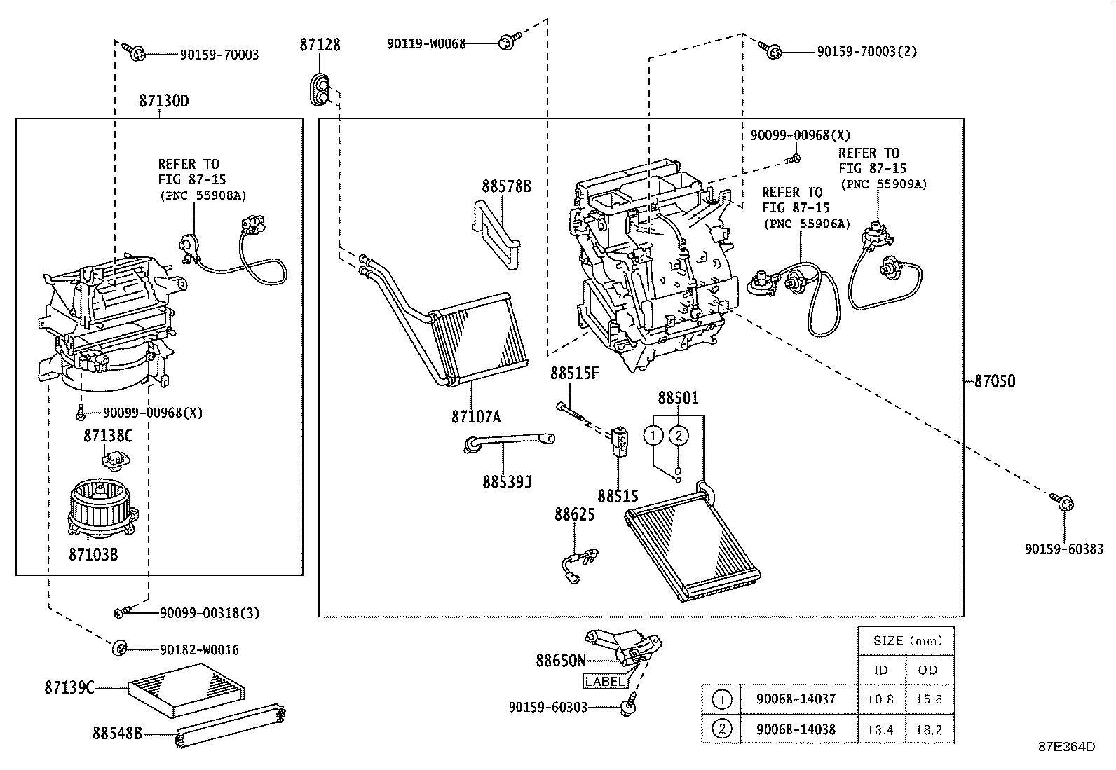 88515-48090 VALVE, COOLER EXPANSION product image