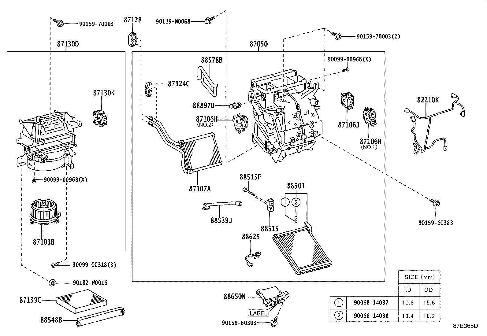 88515-48090 VALVE, COOLER EXPANSION product image