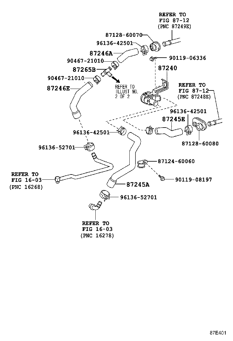 87240-60210 VALVE ASSY, HEATER WATER product image