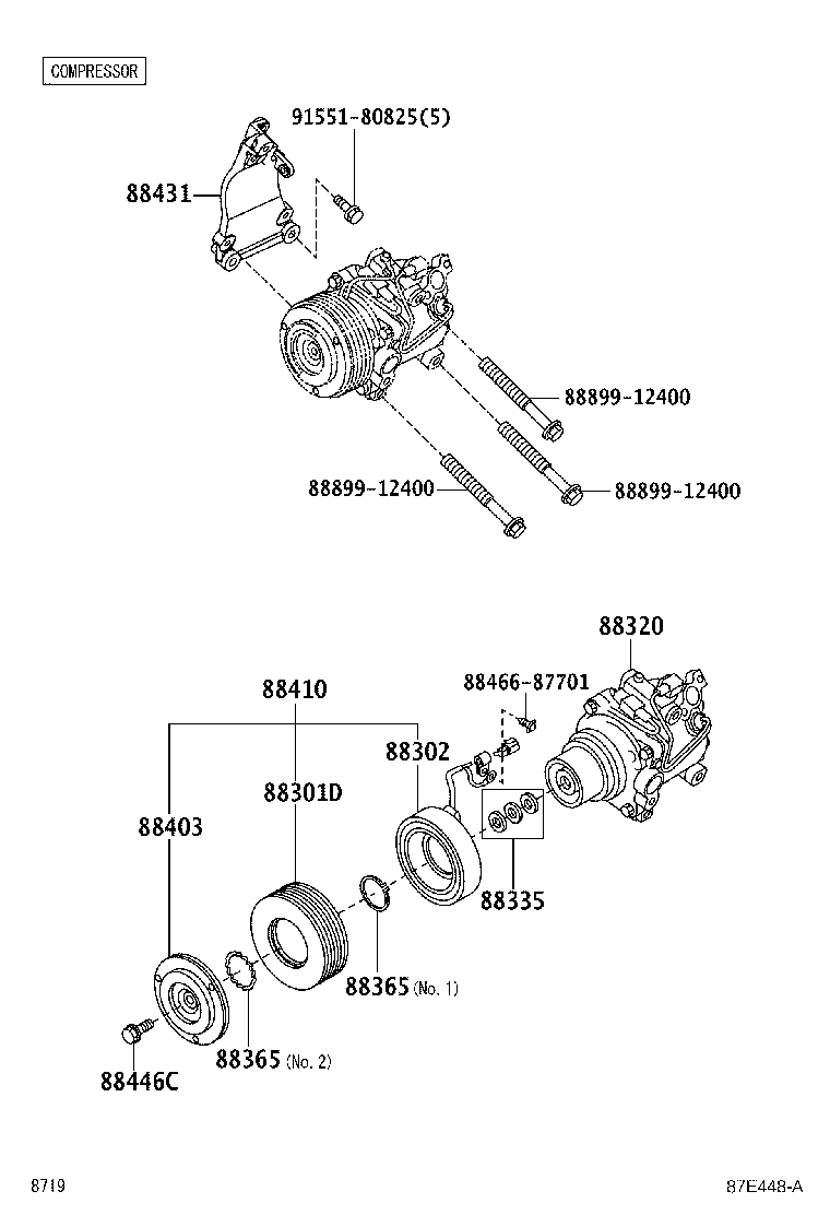 88410-B4020 CLUTCH ASSY, MAGNET product image