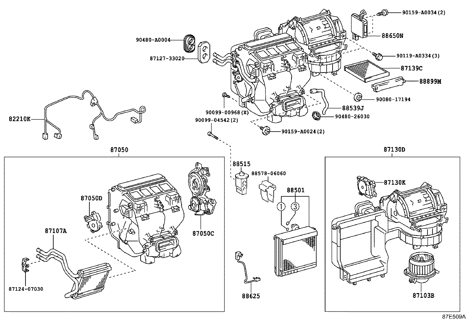 88650-06880 AMPLIFIER ASSY, AIR CONDITIONER product image