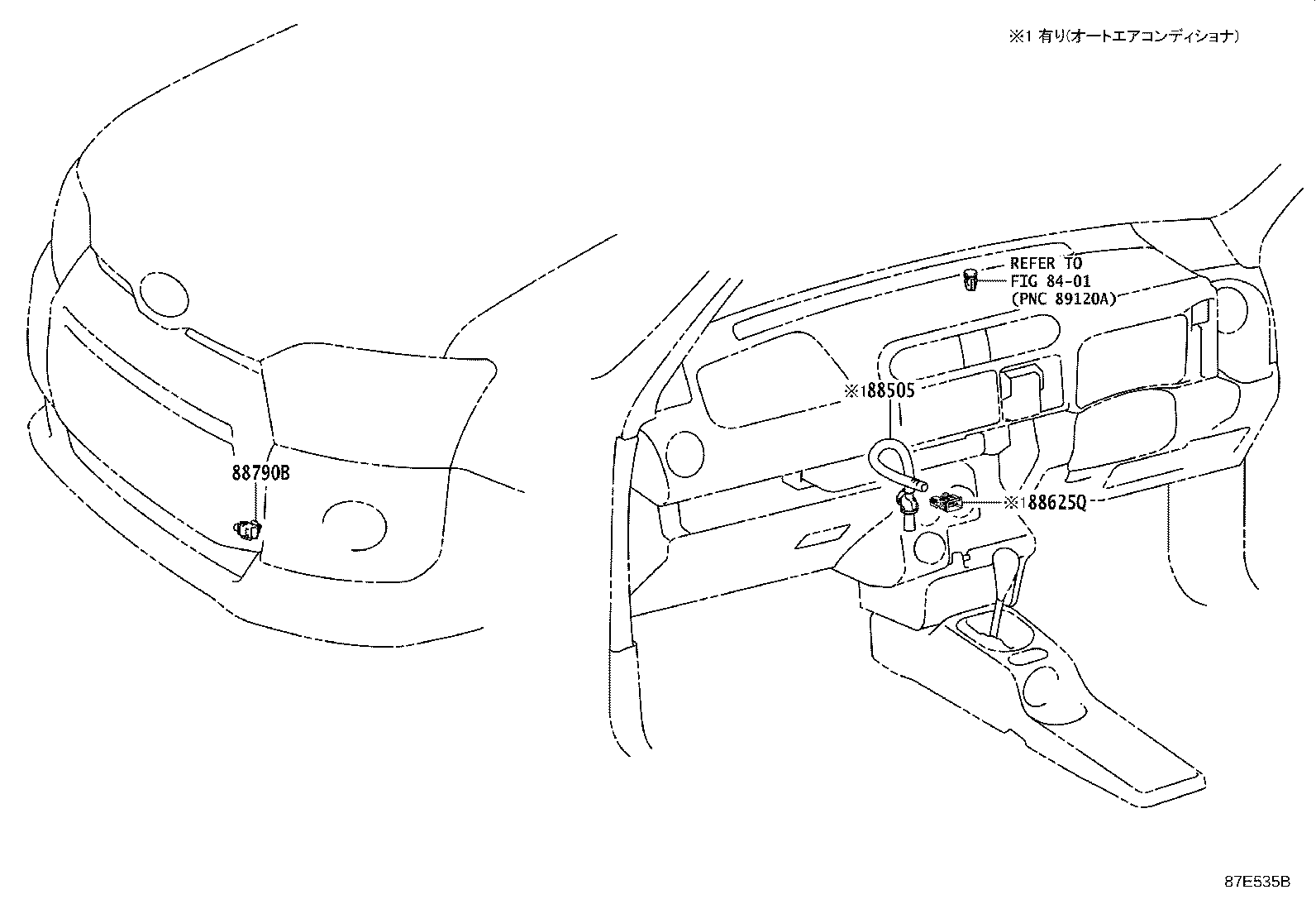 55870-52060 DUCT ASSY, HEATER TO REGISTER product image