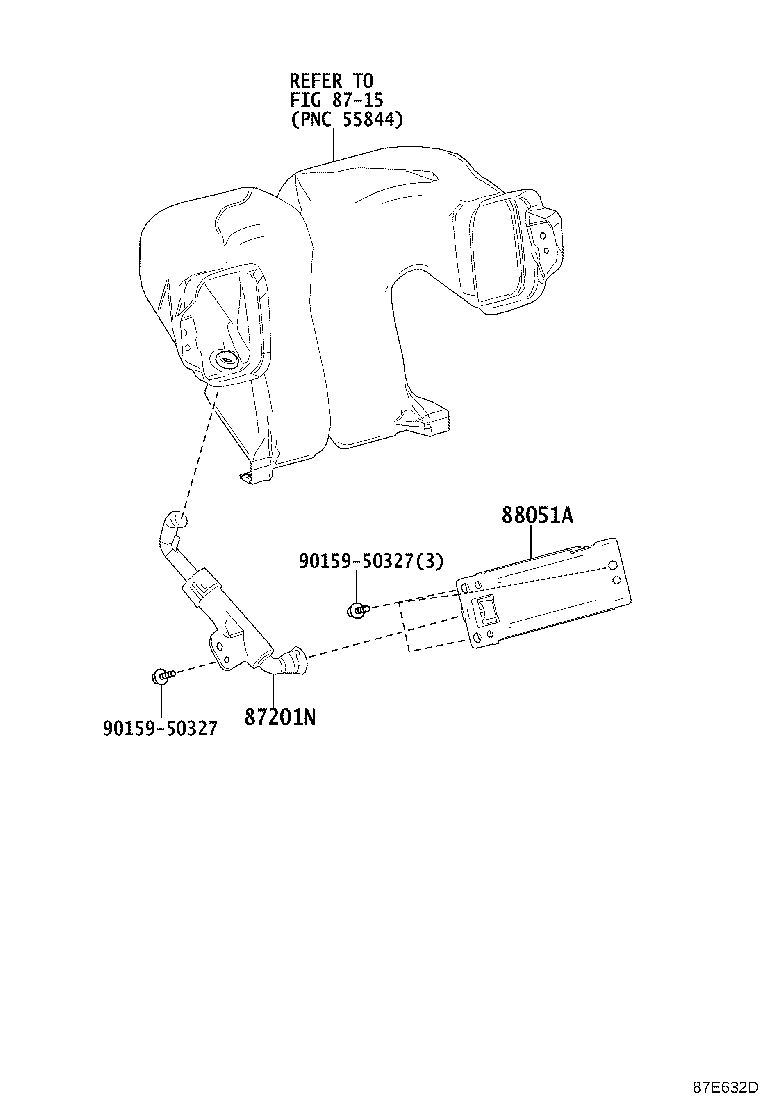 87201-0N010 DUCT SUB-ASSY, AIR product image