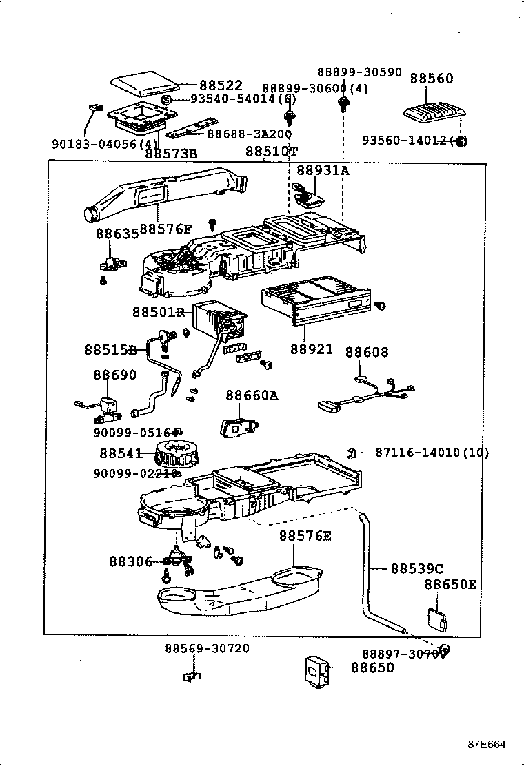 88515-30670 VALVE, COOLER EXPANSION product image