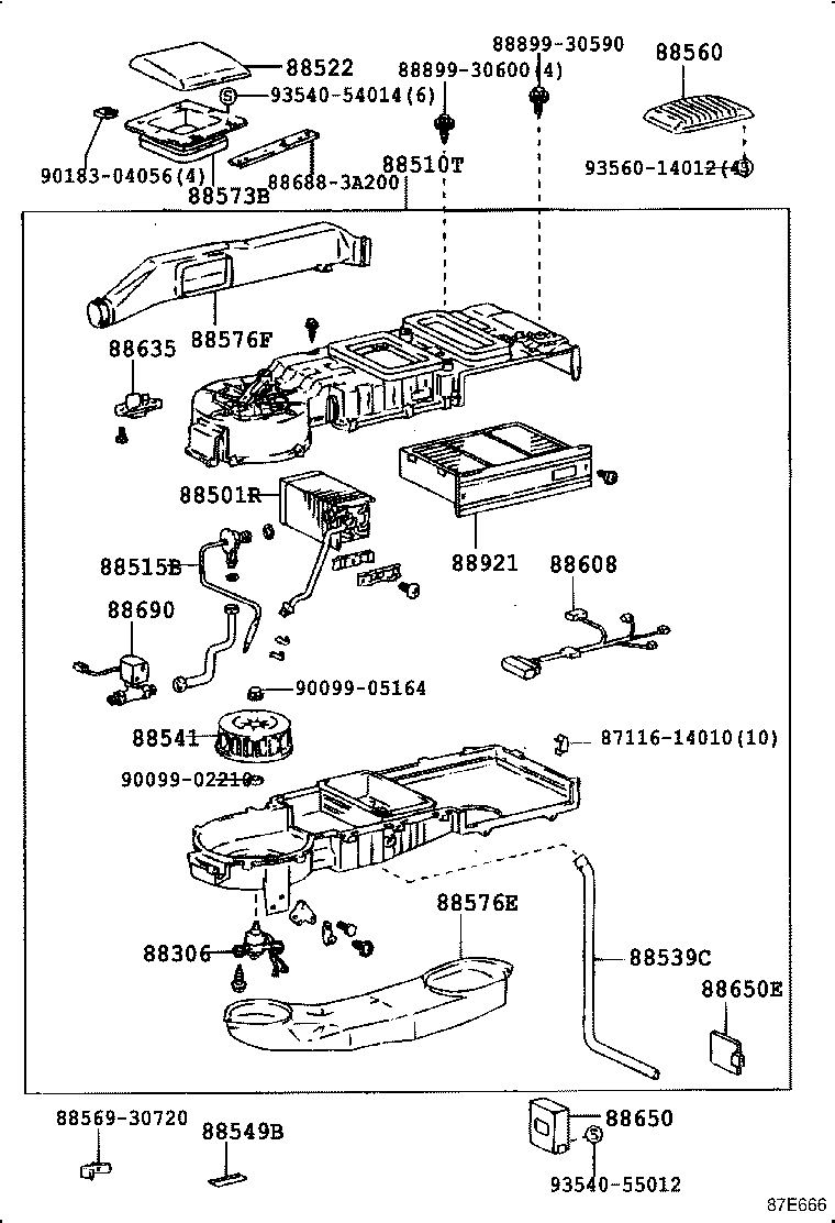 88515-30510 VALVE, COOLER EXPANSION product image