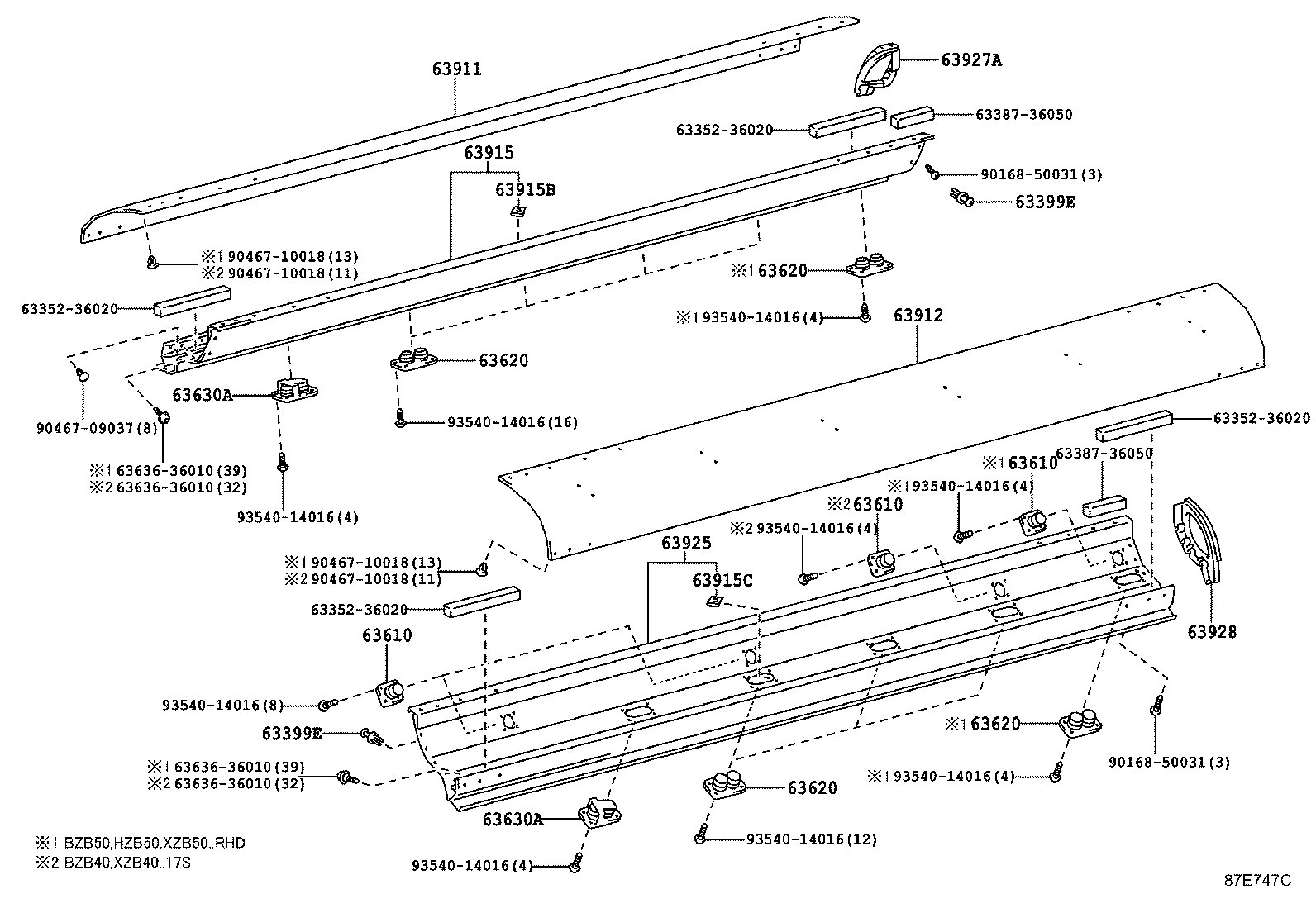55085-36010 DUCT SUB-ASSY, HEATER TO REGISTER, NO.2 product image