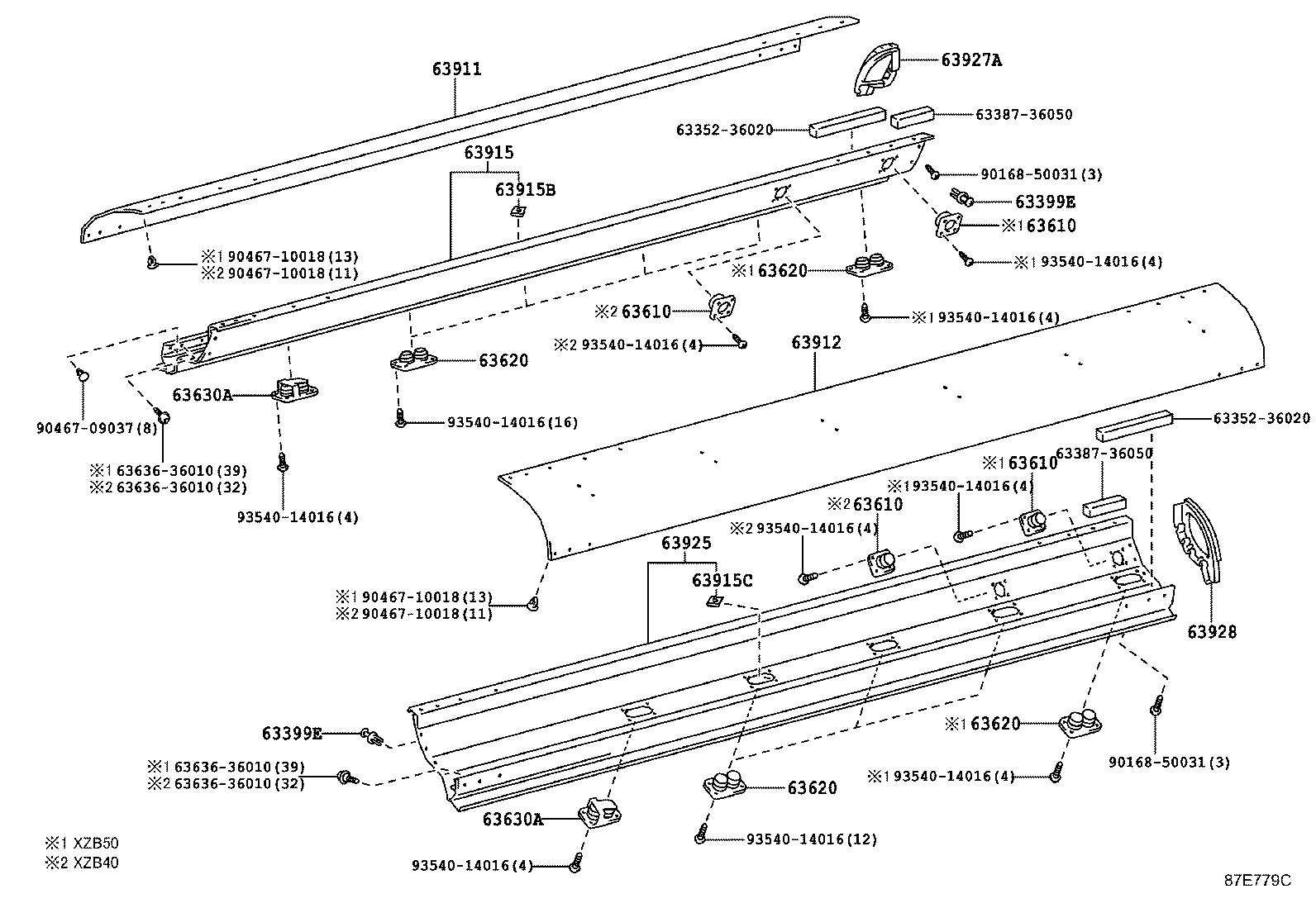 55907-36100 CABLE SUB-ASSY, WATER VALVE CONTROL product image