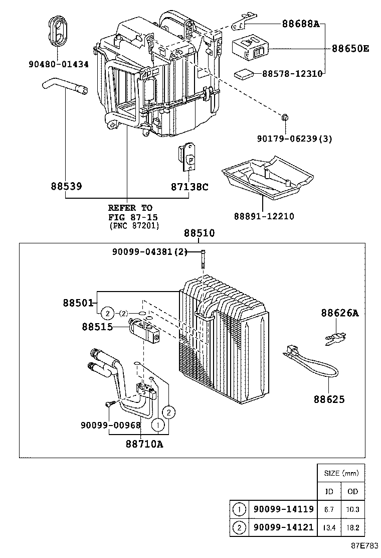 88510-1A720 UNIT ASSY, COOLER product image