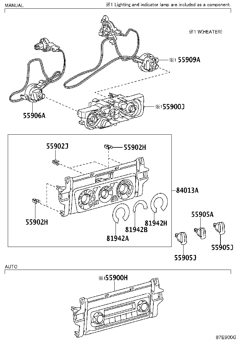 55844-KK080 DUCT, HEATER TO REGISTER, NO.2 product image
