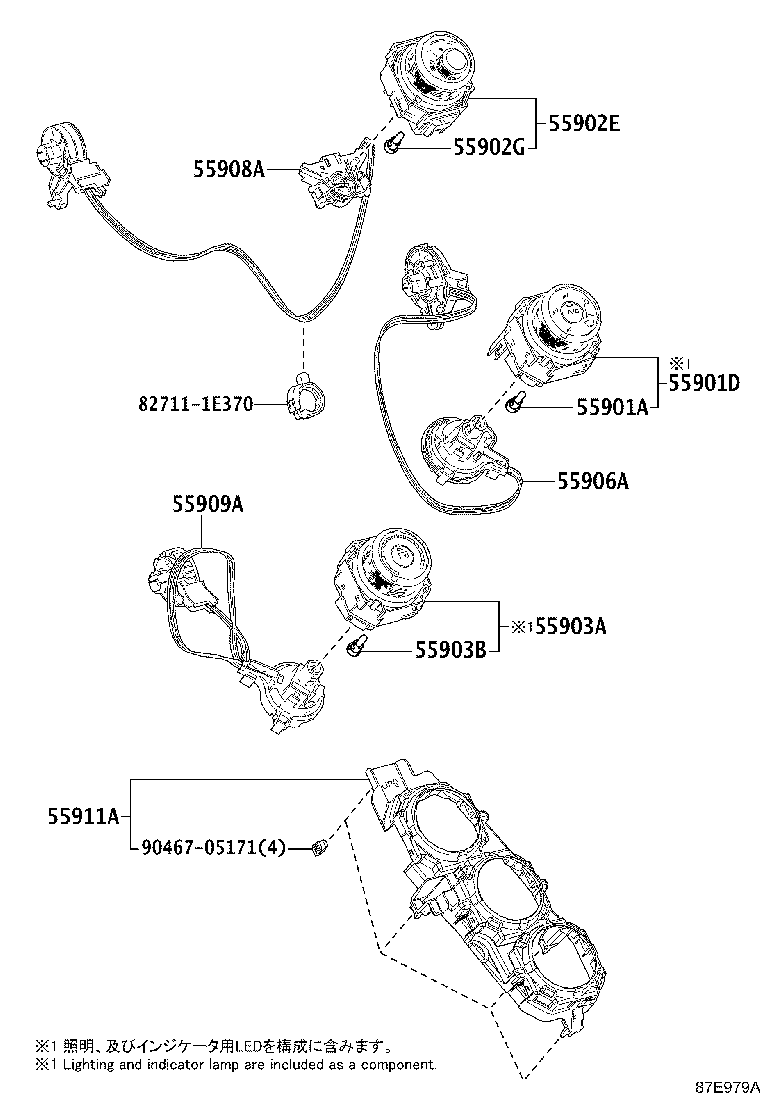 55835-52080 DUCT, HEATER TO REGISTER, CENTER product image