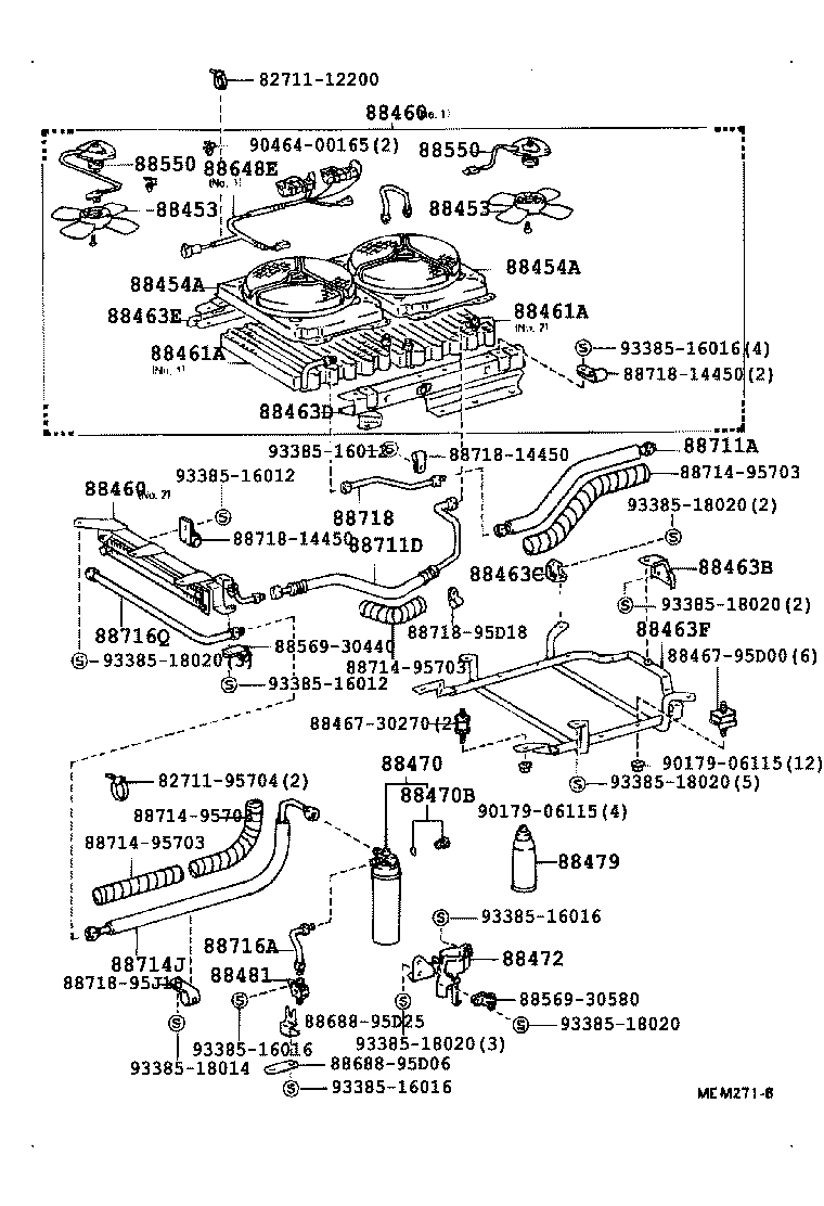 53727-95D03 PACKING A (FOR COOLER) product image