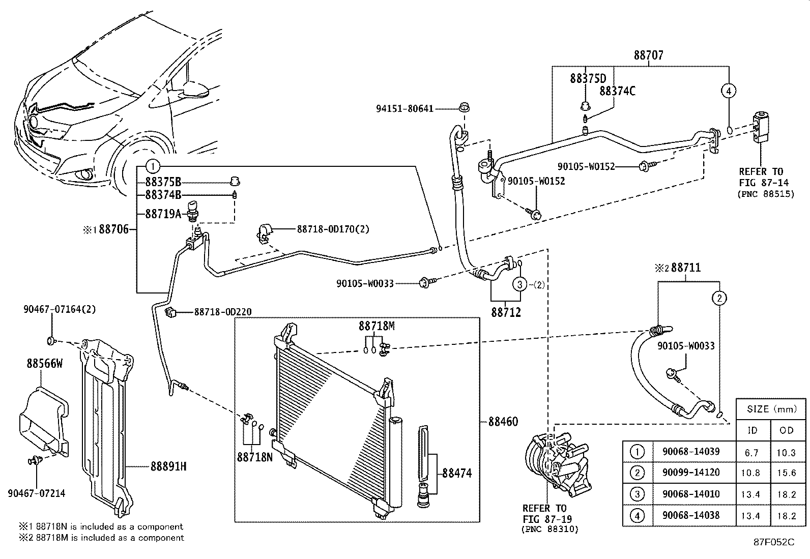 88374-30020 VALVE, SERVICE, NO.1 product image
