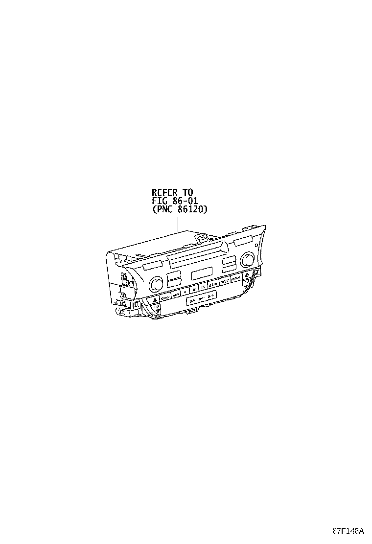 Toyota 55843-06310 DUCT, HEATER TO REGISTER, NO.1