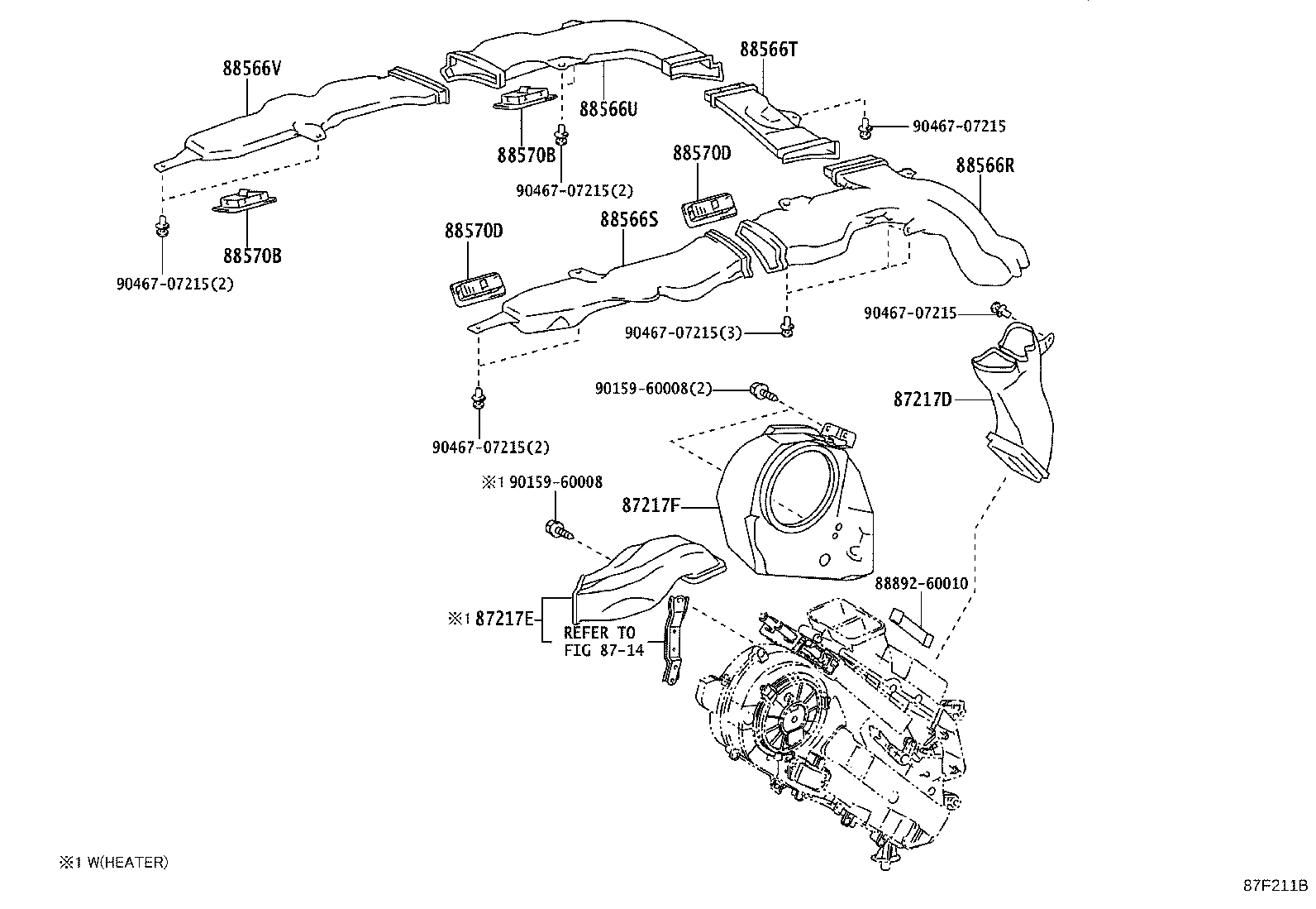 55905-60C70 KNOB SUB-ASSY, CONTROL product image