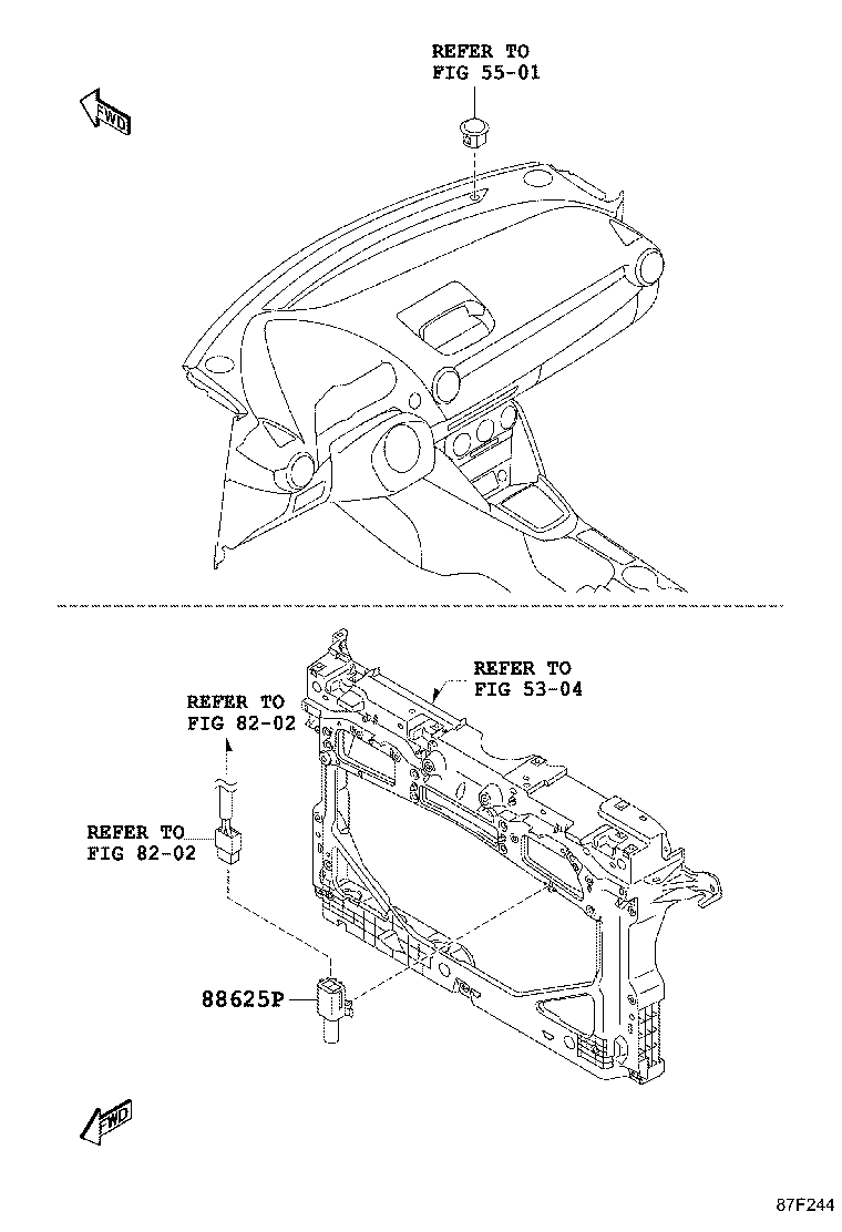 55936-WB021 CONTROL ASSY, AIR CONDITIONER product image