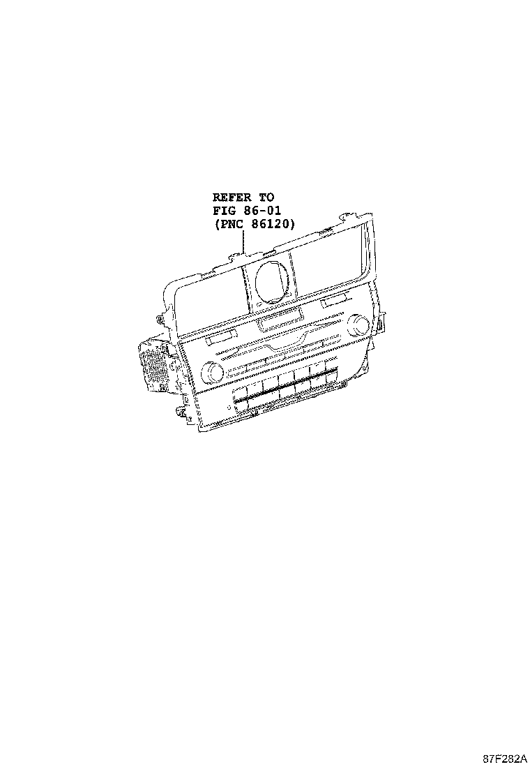 55972-48100 DUCT, SIDE DEFROSTER NOZZLE, NO.2 product image
