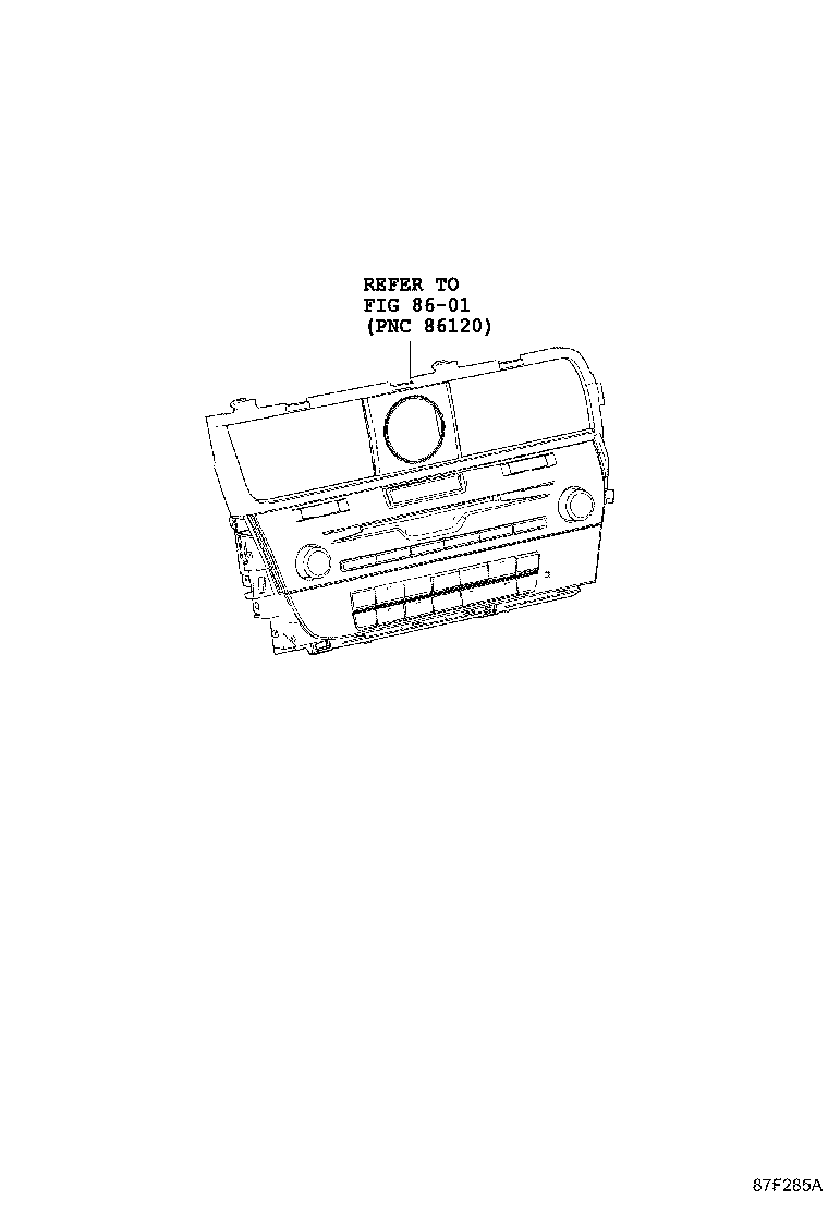 Toyota 55843-48190 DUCT, HEATER TO REGISTER, NO.1