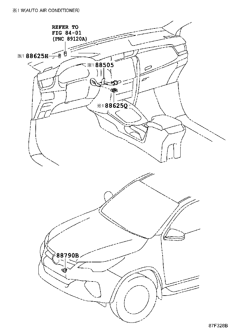 55844-KK080 DUCT, HEATER TO REGISTER, NO.2 product image