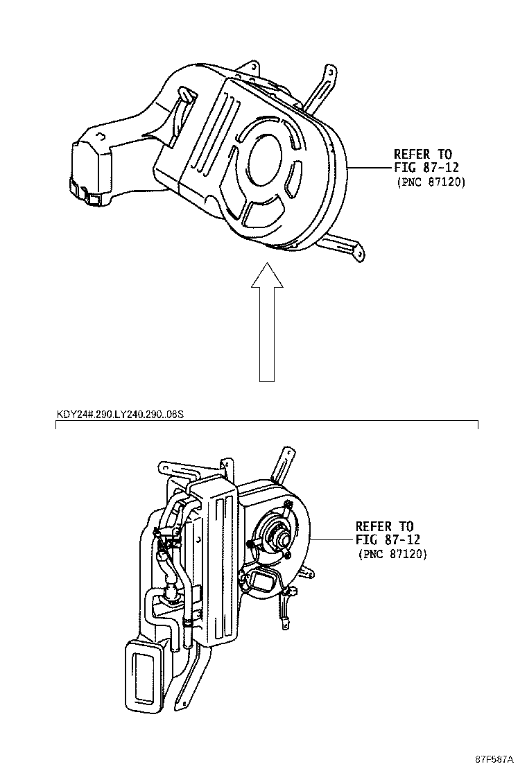 87010-25010 UNIT ASSY, AIR CONDITIONER product image