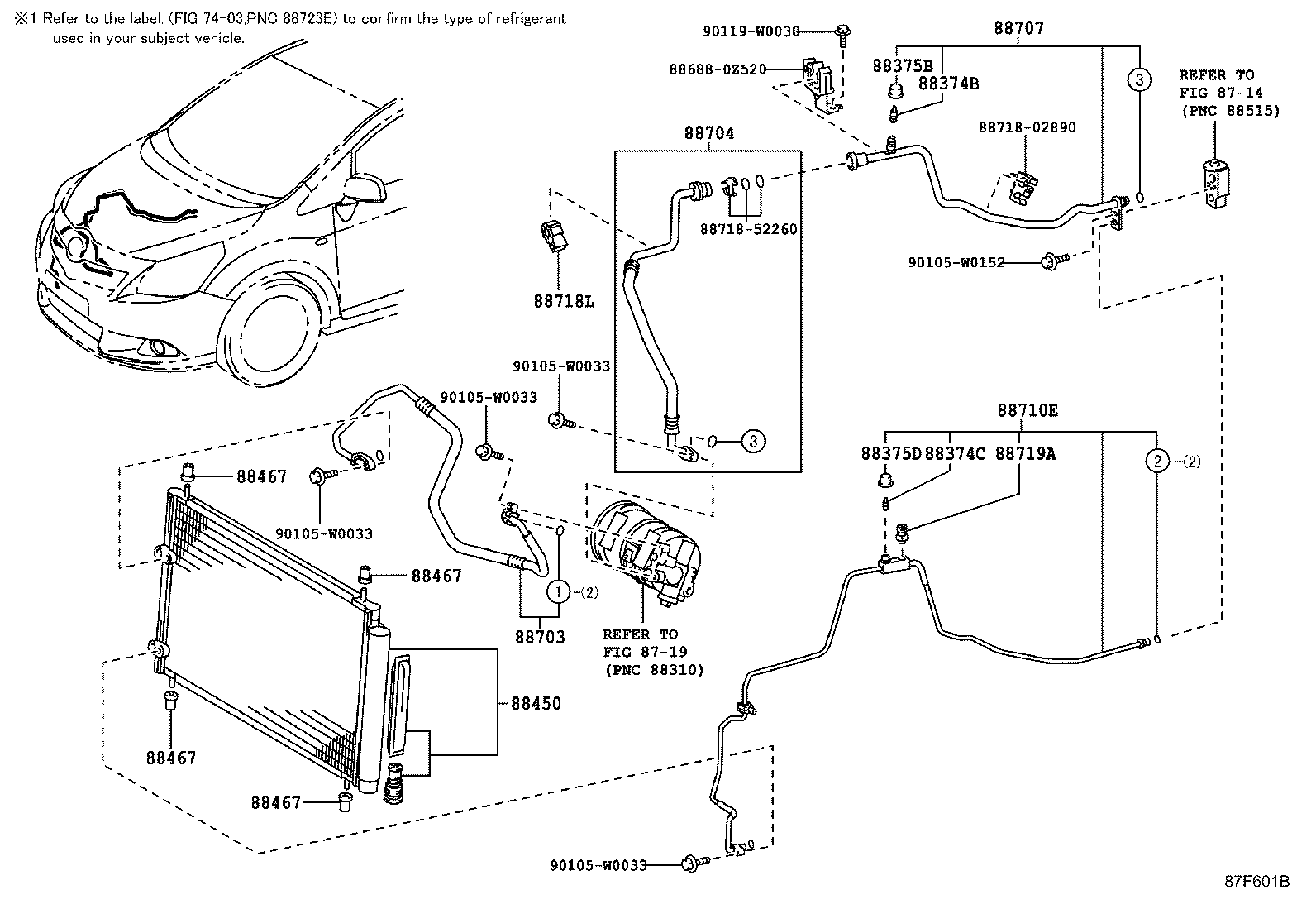 88703-02350 HOSE SUB-ASSY, DISCHARGE product image