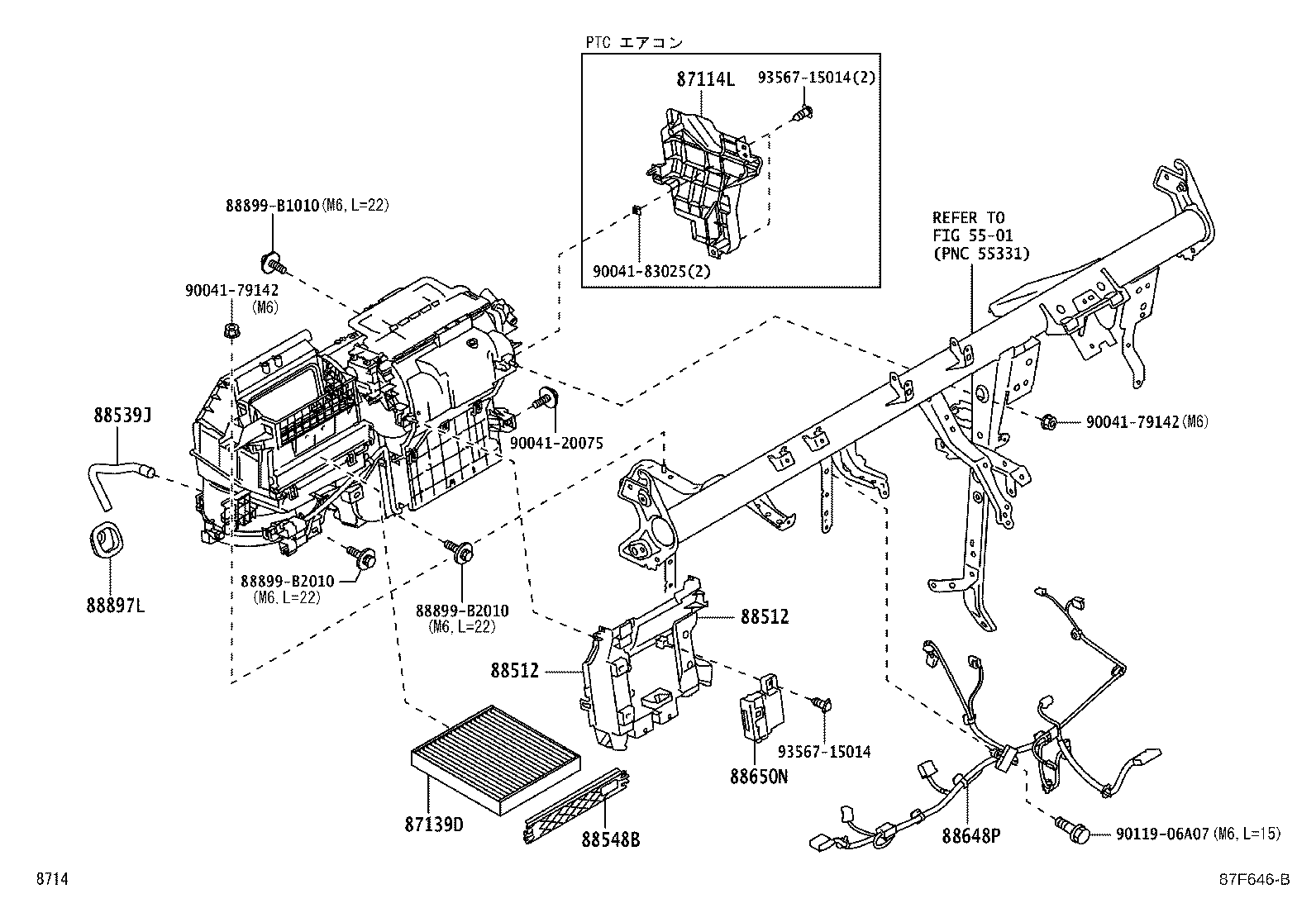 88515-B1090 VALVE, COOLER EXPANSION product image
