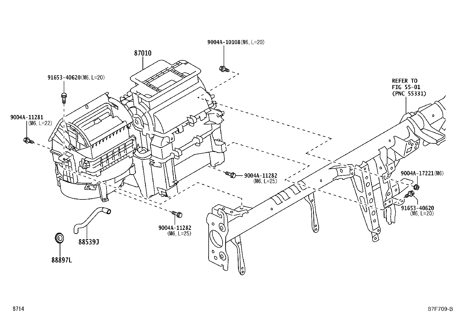 88550-B4010 MOTOR ASSY, BLOWER product image