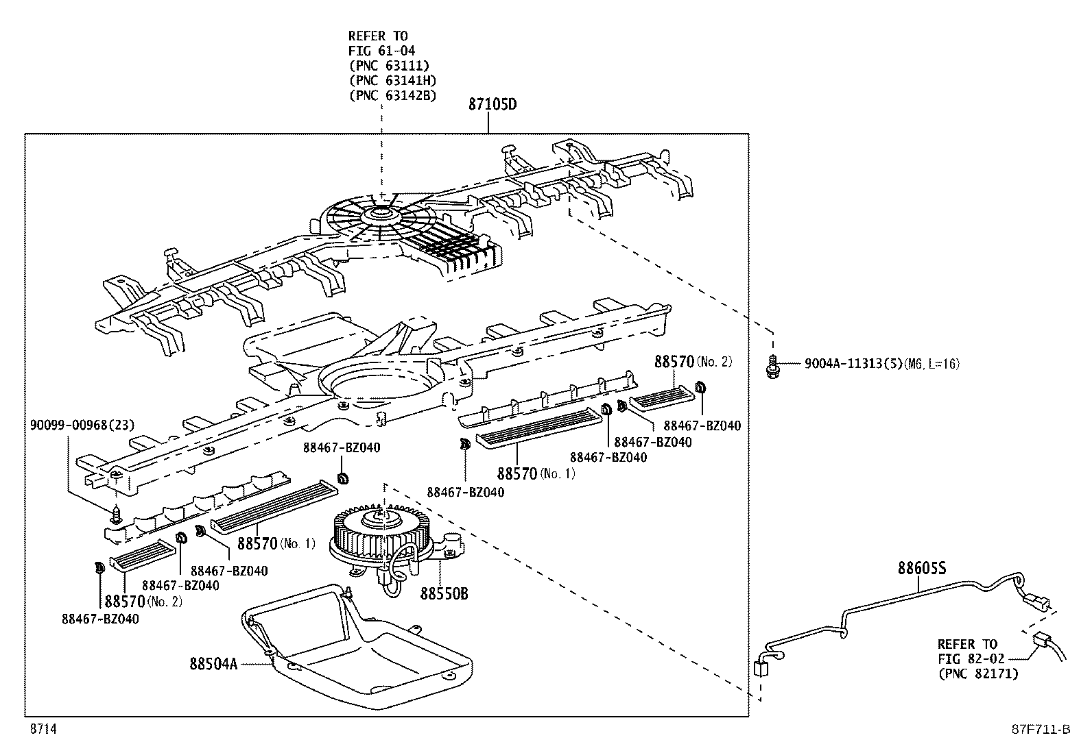 88550-B4010 MOTOR ASSY, BLOWER product image