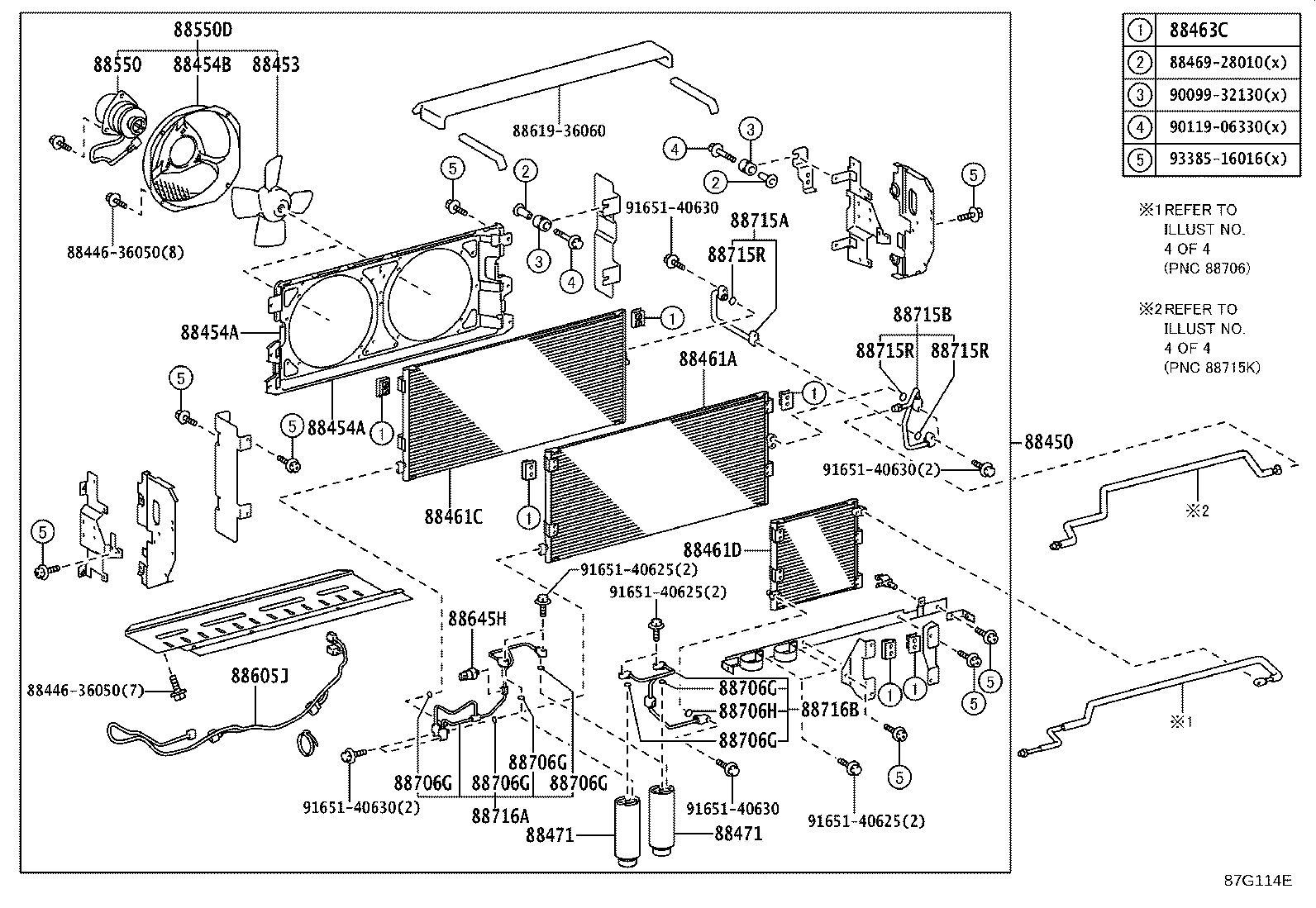 88454-36180 SHROUD, FAN product image