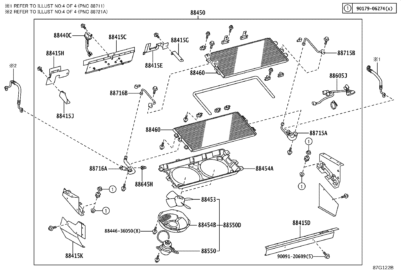 88454-36180 SHROUD, FAN product image