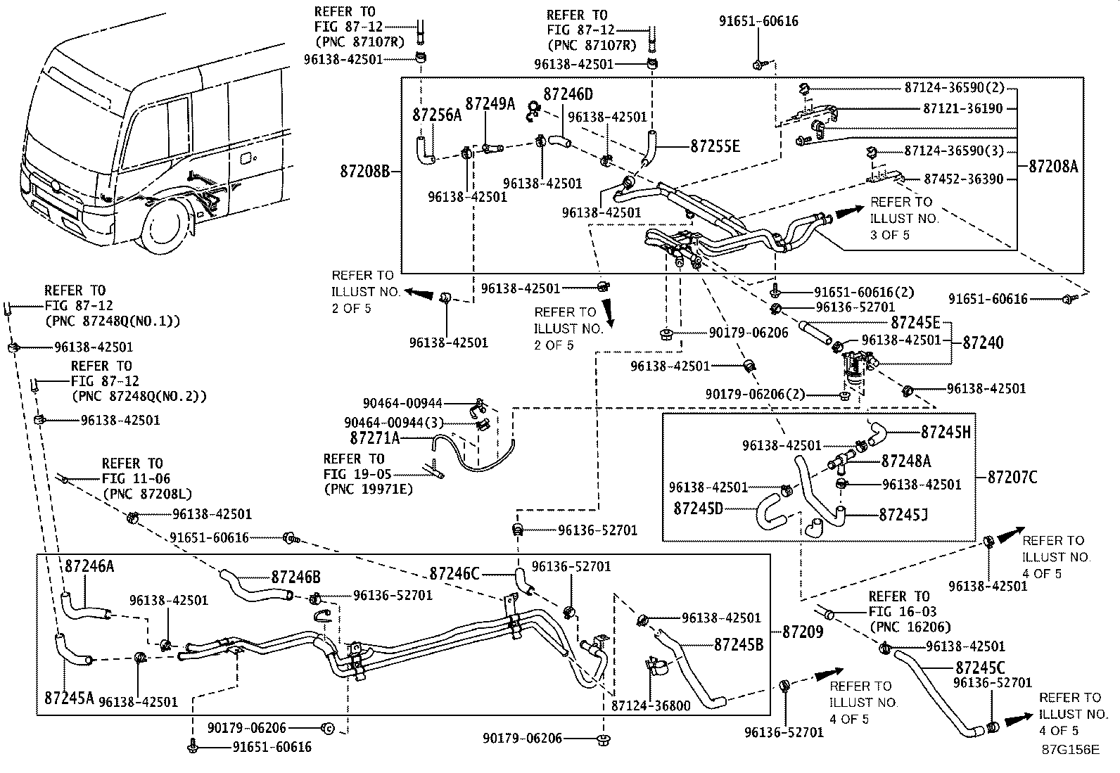 87240-36170 VALVE ASSY, HEATER WATER product image