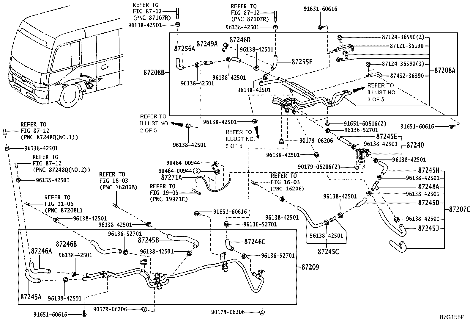 87240-36170 VALVE ASSY, HEATER WATER product image