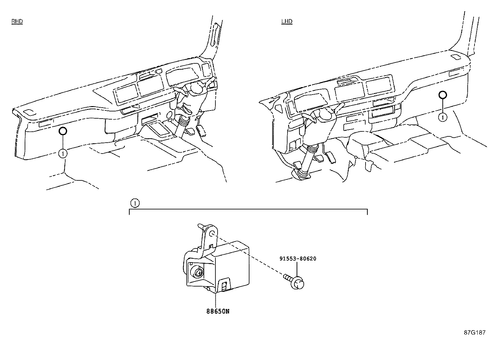 88515-36010 VALVE, COOLER EXPANSION product image