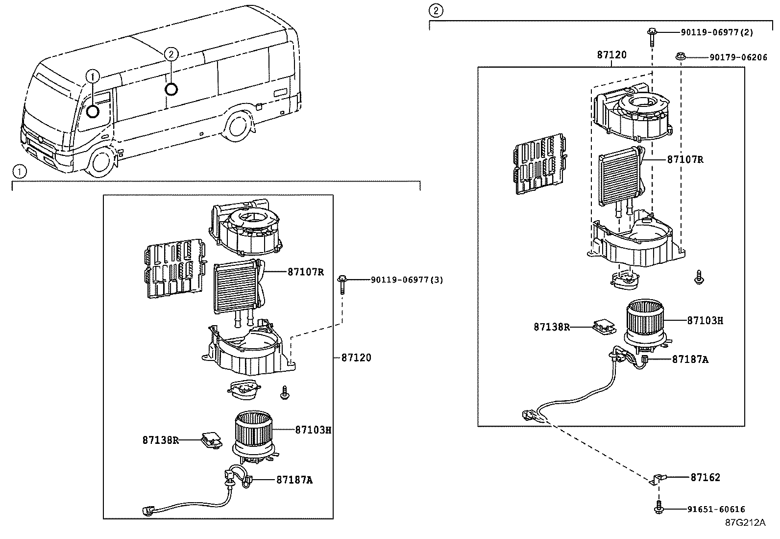 87248-36550 PIPE, FRONT HEATER RADIATOR WATER product image