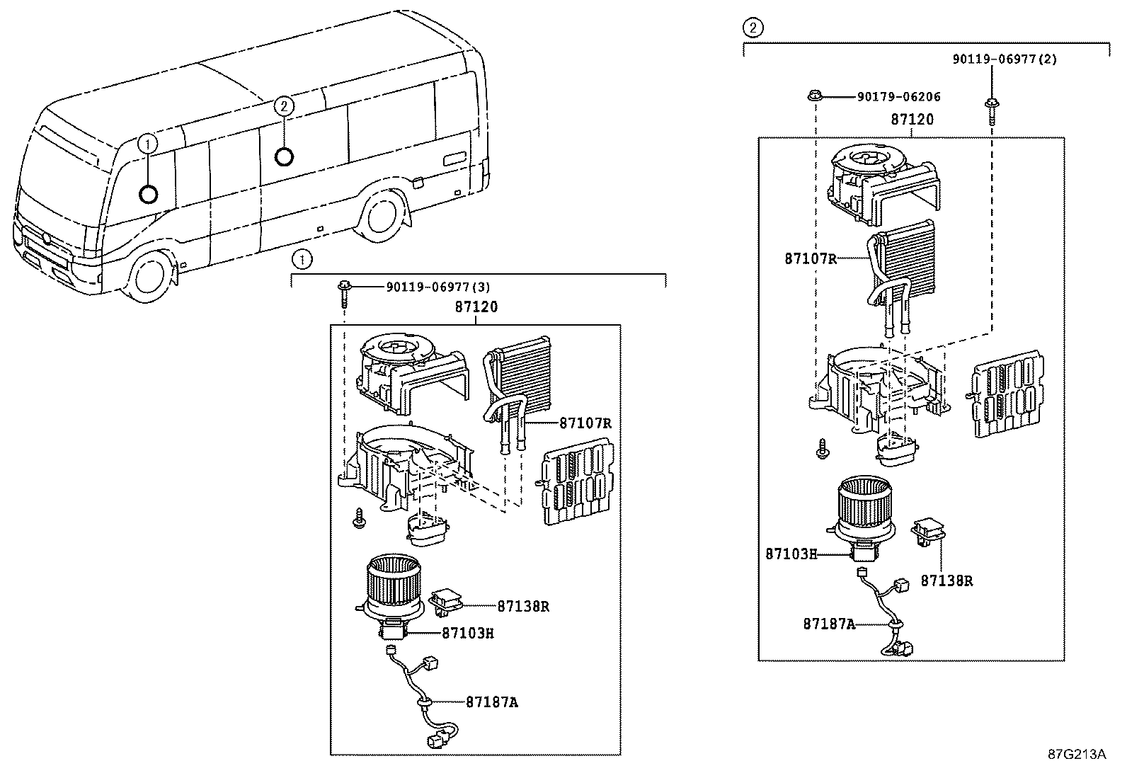 87248-36550 PIPE, FRONT HEATER RADIATOR WATER product image