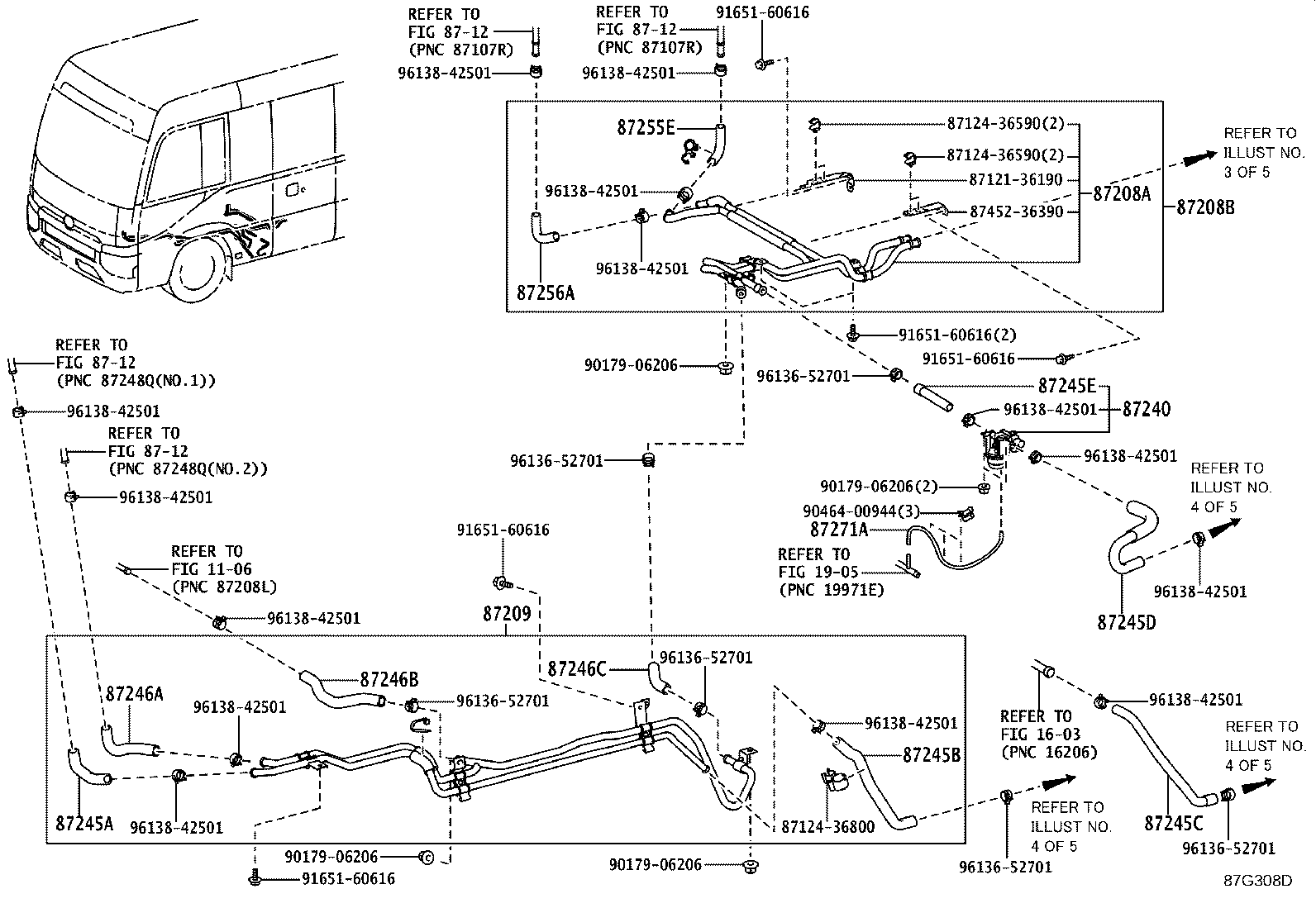 87240-36170 VALVE ASSY, HEATER WATER product image