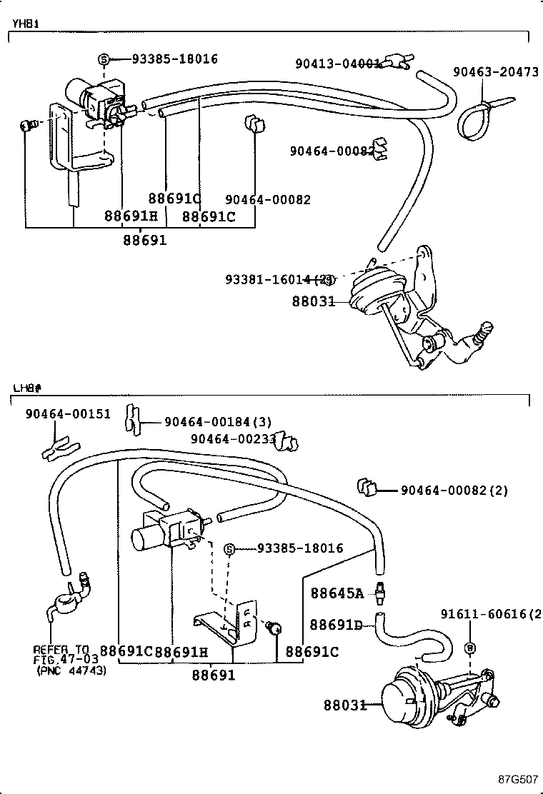 88690-26040 VALVE, MAGNET (FOR IDLE UP DEVICE) product image