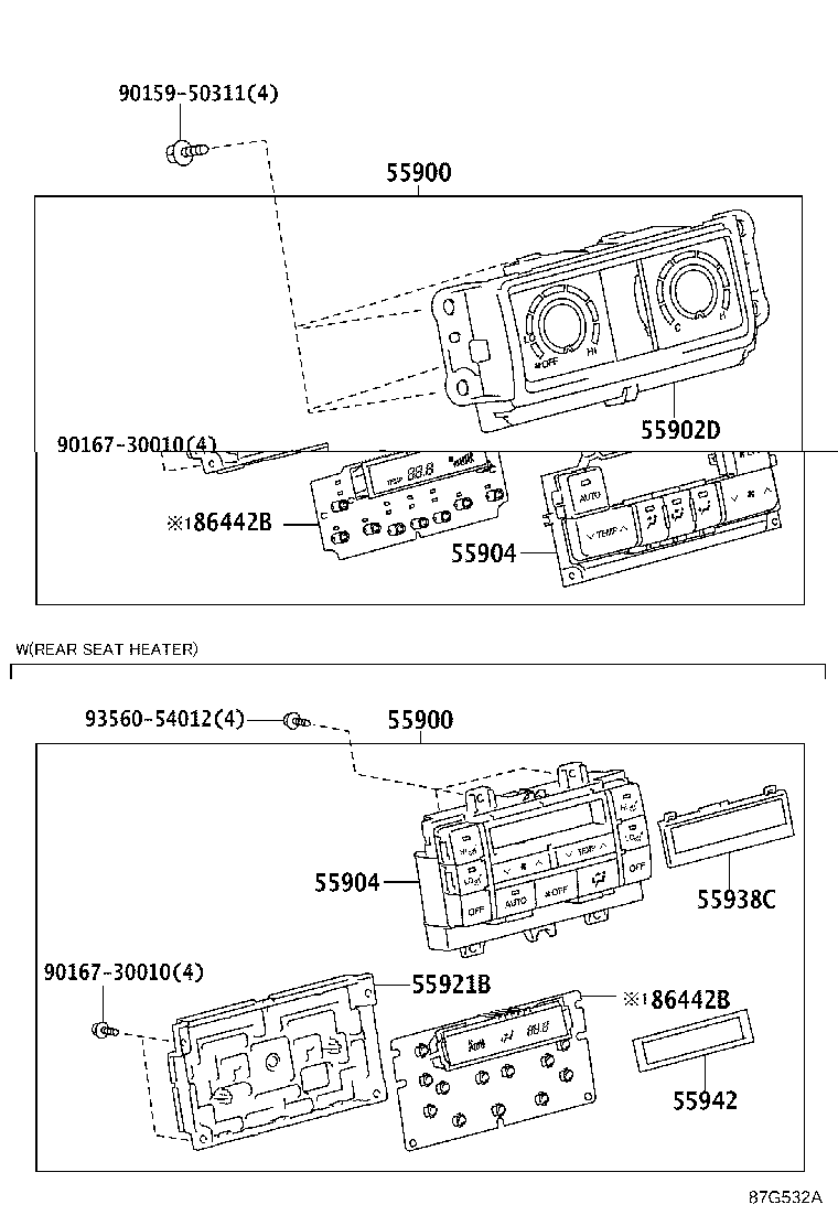 55844-60400 DUCT, HEATER TO REGISTER, NO.2 product image