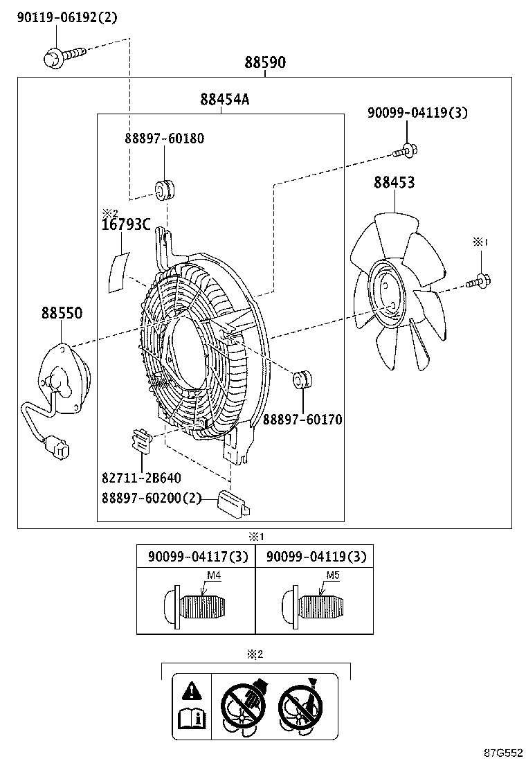 88703-60281 HOSE SUB-ASSY, DISCHARGE product image
