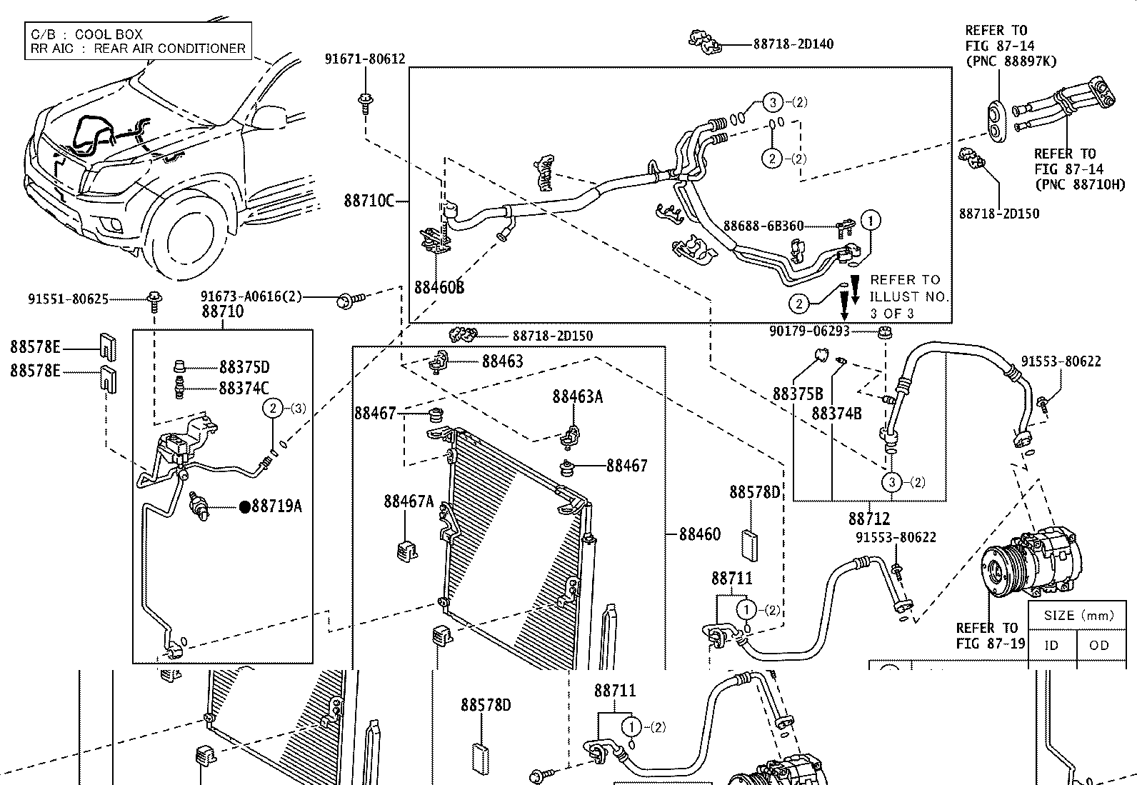 88703-60281 HOSE SUB-ASSY, DISCHARGE product image