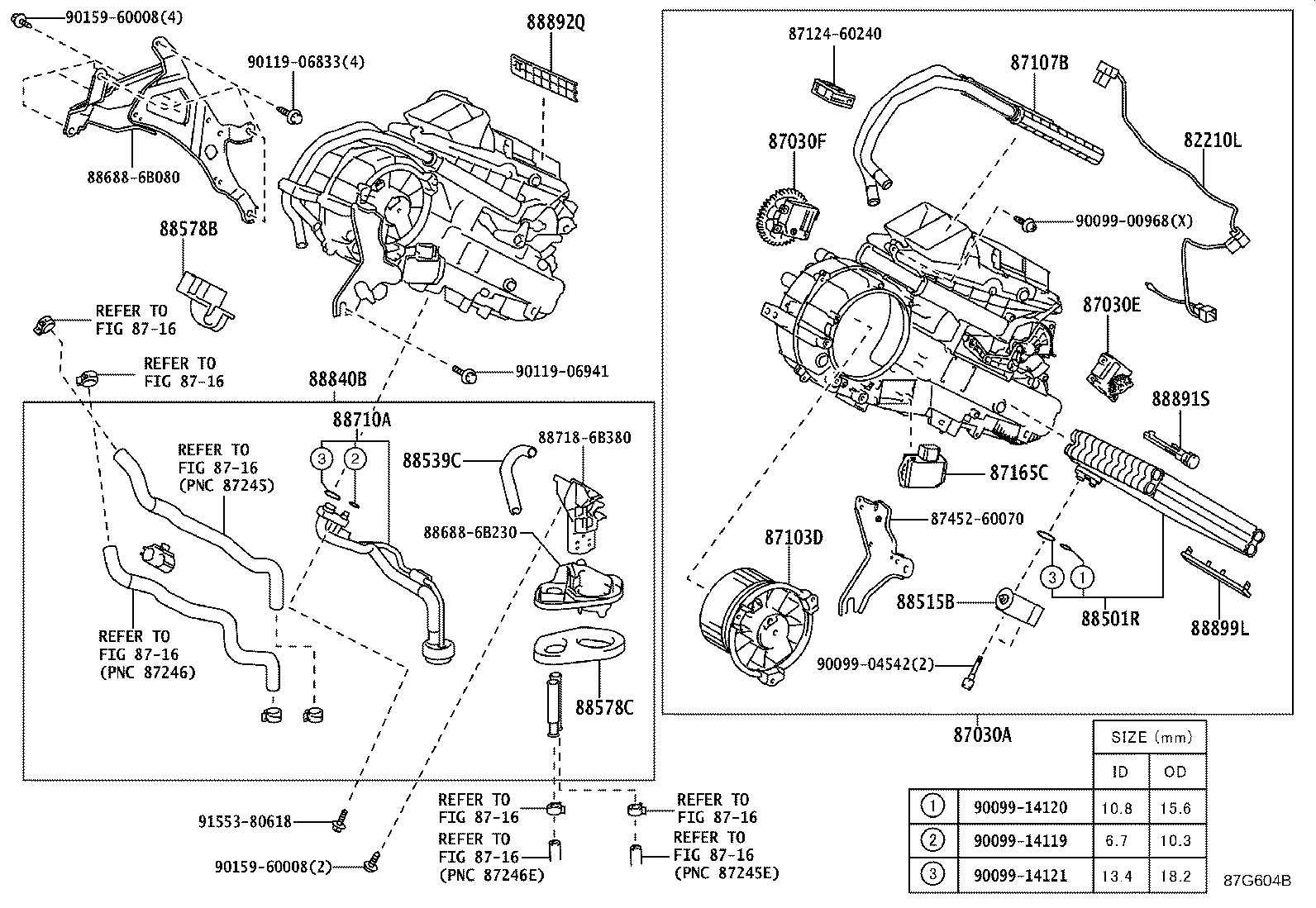 88608-60050 HARNESS SUB-ASSY, COOLER WIRING, NO.1 product image