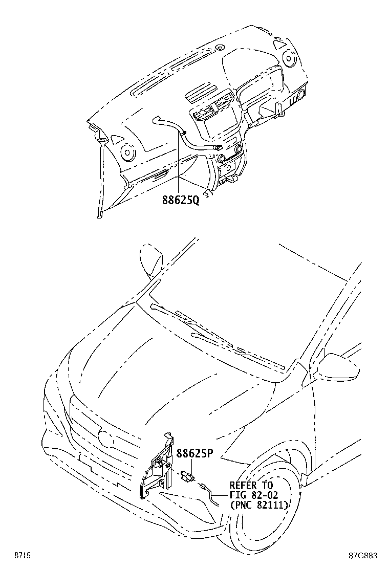 55844-BZ090 DUCT, HEATER TO REGISTER, NO.2 product image