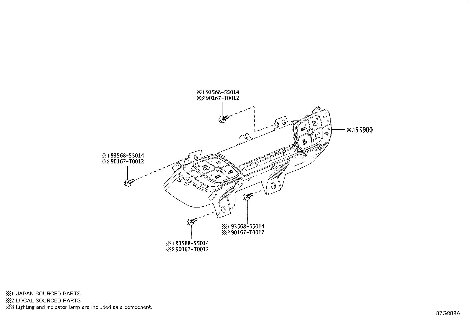 55086-F4050 DUCT SUB-ASSY, HEATER TO REGISTER, NO.3 product image