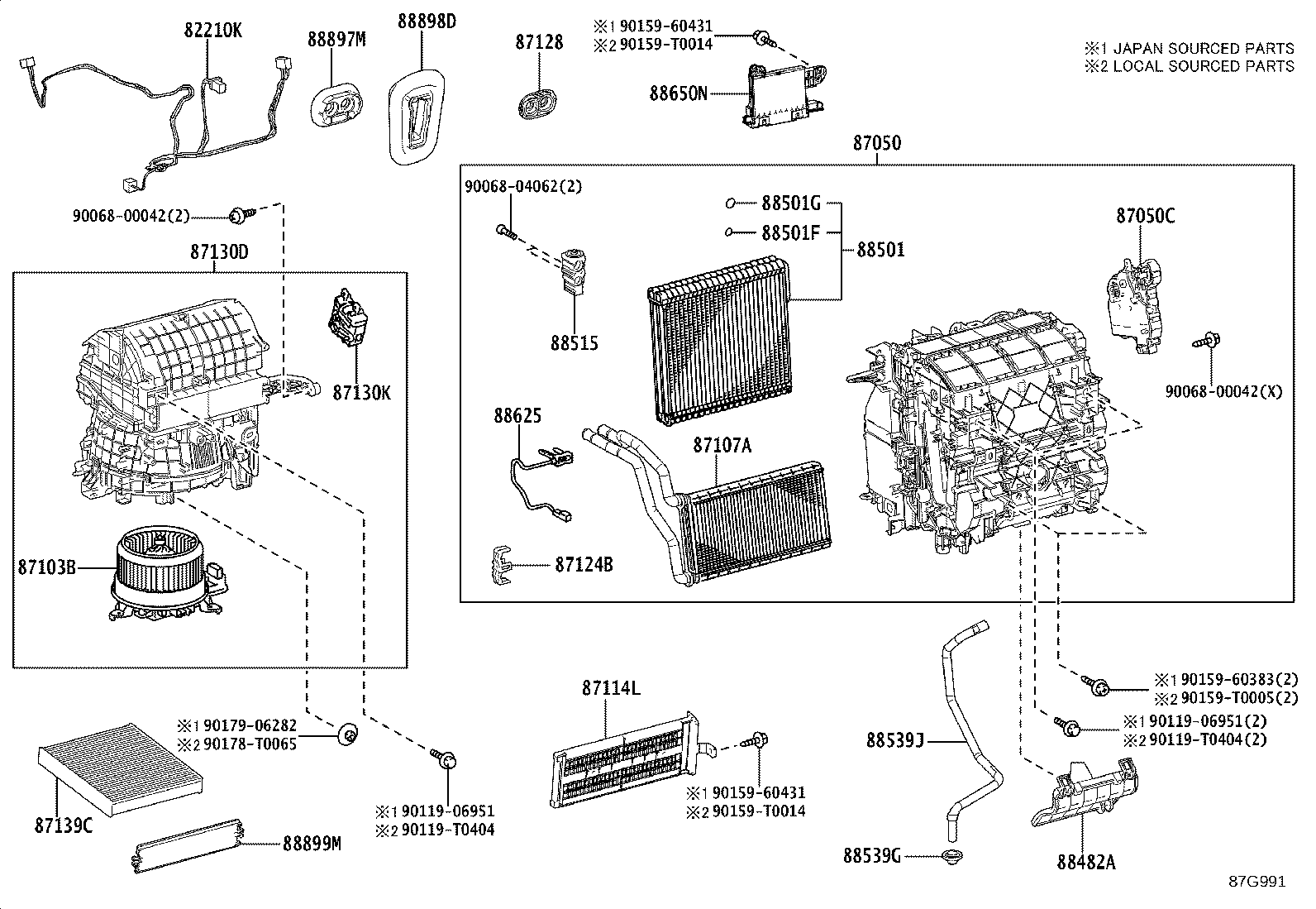 87050-F4100 RADIATOR ASSY, AIR CONDITIONER product image