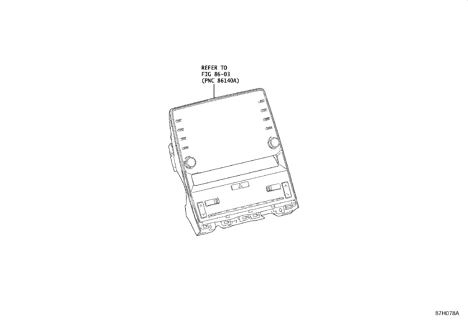 Toyota 55843-07040 DUCT SUB-ASSY, HEATER TO REGISTER, NO.1
